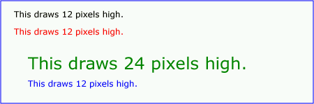 Example AbsoluteUnits - Absolute units and coordinate transformations