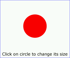 Example script01a - invoke an ECMAScript function from an onclick event - before first click