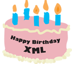 xml birthday cake