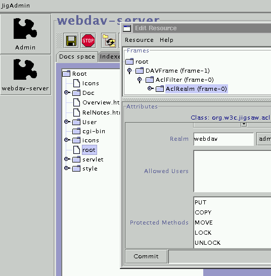 DAV authentication