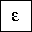 GREEK SMALL LETTER EPSILON