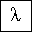 GREEK SMALL LETTER LAMDA
