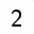 MATHEMATICAL SANS-SERIF DIGIT 2
