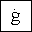 LATIN SMALL LETTER G WITH DOT ABOVE