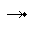 RIGHTWARDS ARROW TO FILLED DIAMOND