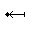 LEFTWARDS ARROW FROM BAR TO BLACK DIAMOND