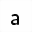 MATHEMATICAL MONOSPACE SMALL A