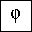 GREEK PHI SYMBOL