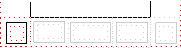 bottom left corner box with margin, border, and padding,
nested within the page margin at the intersection of the left and bottom page
margins