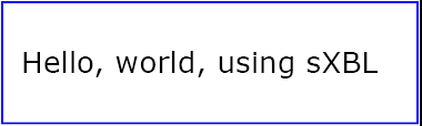 The result is as if the 'g' element simply contained the
text directly.