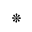 FLOWER PUNCTUATION MARK
