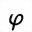 MATHEMATICAL SANS-SERIF BOLD ITALIC SMALL PHI