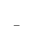 SUBSCRIPT MINUS