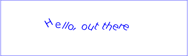 Example tspan04 — simple rotation of characters in a tspan element